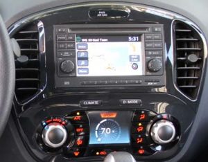 GPS car radio Nissan Juke